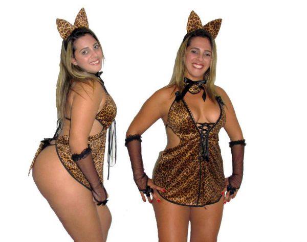 camisola felina/sem arco