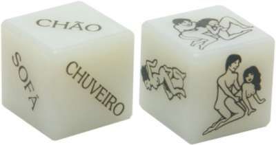 Dado Jogo do Prazer Hot c/ 2 unid.